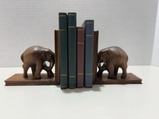 Vintage wood elephant for sale  Cary
