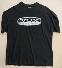 Usado, Camiseta vintage anos 90 amplificadores de guitarra Vox equipamento de som tamanho GG comprar usado  Enviando para Brazil