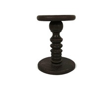 pedestal rústico de madeira planta suporte mesa lateral celeiro estilo fazenda vintage, usado comprar usado  Enviando para Brazil
