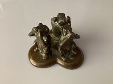Antique wise monkeys for sale  EGHAM