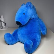 Vintage Ikea Niebieski Miś polarny Pluszowy 14" Wypchane zwierzę Miś Siedzący na sprzedaż  Wysyłka do Poland