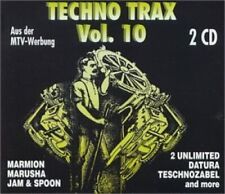 Techno Trax 10 (1994, #zyx81003) - 2 CD - 2 Unlimited, Onda del Futuro, Ramir... comprar usado  Enviando para Brazil