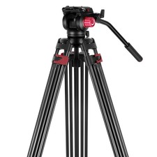 Tripé resistente NEEWER TP-M200D 79" com cabeça de fluido 360°, carga de 17,6 lb comprar usado  Enviando para Brazil