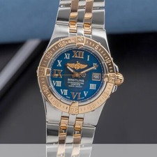 Breitling galactic stahl gebraucht kaufen  Deutschland