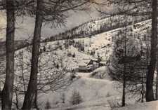 Cartolina monesi albergo usato  Milano