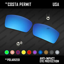 Lentes de reposição polarizadas antirriscos para opção de permissão Costa Del Mar comprar usado  Enviando para Brazil