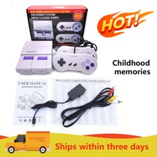 Sistema de entretenimiento Super Nintendo Original SNES Consola Videojuego Paquete segunda mano  Embacar hacia Mexico