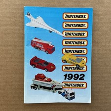 Matchbox catalogue 1992 for sale  PETERBOROUGH