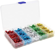 300pcs campanelle colorate usato  Roma