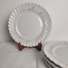 Assiettes plates porcelaine d'occasion  Saint-Macaire