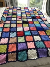 Handmade granny square for sale  HUDDERSFIELD