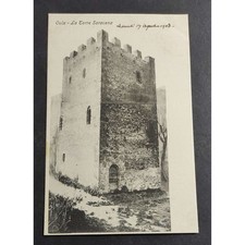 Cartolina oulx torre usato  Alessandria