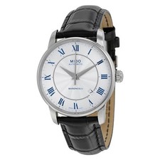 Relógio masculino Mido Baroncelli automático mostrador branco M86004214 comprar usado  Enviando para Brazil