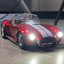 Carro modelo Ford Shelby Cobra 427 fundido 1:22 - 1965 clássico com luz sonora, usado comprar usado Carro modelo Ford Shelby Cobra 427 fundido 1:22 - 1965 clássico com luz sonora, usado comprar usado  Enviando para Brazil