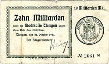 Banknote gutschein milliarden gebraucht kaufen  München