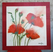 Peinture bouquet coquelicots d'occasion Peinture bouquet coquelicots d'occasion  Saint-Didier-sur-Chalaronne