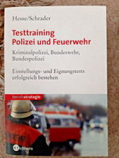 Testtraining polizei feuerwehr gebraucht kaufen  Wittgensdorf