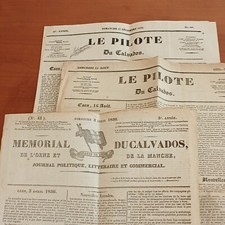Lot journaux calvados d'occasion  Ifs