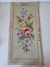 Gobelin flower printed for sale  LEAMINGTON SPA