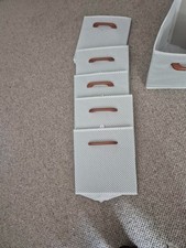 Storage cube boxes for sale  KETTERING