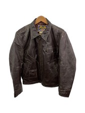 Avirex leather jacket d'occasion  Expédié en Belgium
