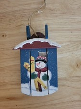 Painted wood snow for sale  Slayton