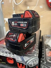 Milwaukee m18 5ah for sale  RIPLEY