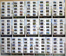 Bundesrepublik 10er Bogen Briefmarke Individuell Heimat 16 Bundesländer Auswahl, usado comprar usado  Enviando para Brazil