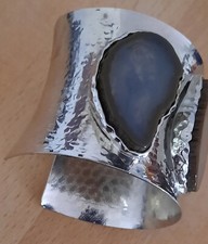 Armreif armspange silberfarben gebraucht kaufen  Gauting