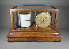 Rare oak barograph for sale  LOUGHBOROUGH