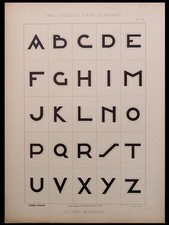 Alphabet art deco d'occasion  Rennes-