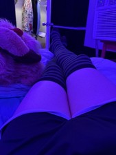 striped thigh high socks for sale  Camp Verde