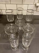 Set crystal silver for sale  Lawrence