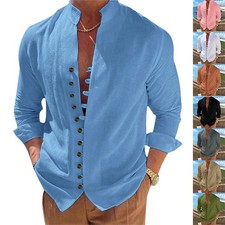 Camicie uomo lino usato  Torino