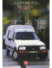 Dépliant citroen c15 d'occasion  Paris XX