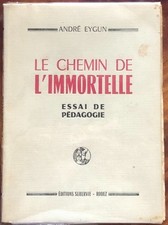 Livre chemin immortelle d'occasion  Rodez