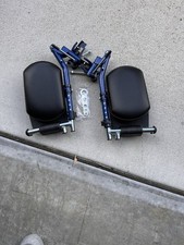 Apoios elevatórios de cadeira de rodas acolchoados de vinil com placa de plástico fácil limpeza comprar usado  Enviando para Brazil