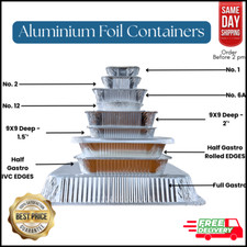 Disposable aluminium foil for sale  LEICESTER