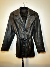 Nappa leather belted for sale  LONDON