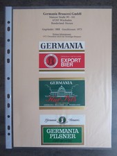 Bieretiketten hessen wiesbaden gebraucht kaufen  Coesfeld