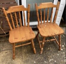 Dining chairs soild for sale  NEW ROMNEY