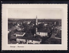Cartolina carnago panorama usato  Italia
