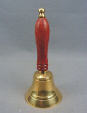 Massive messing handglocke gebraucht kaufen  Bergen