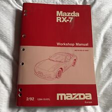 Mazda workshop manual for sale  ASCOT