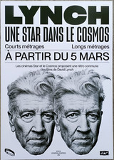 LYNCH/UN STAR DANS LE COSMOS/AFFICHE 30X40 CM/FRENCH DAVID LYNCH FESTIVAL POSTER na sprzedaż  Wysyłka do Poland