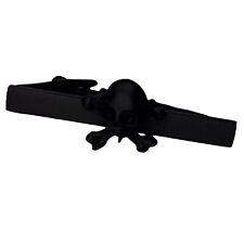 Black skull tie for sale  Jericho