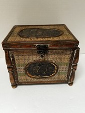 Carved wood wicker for sale  San Bernardino