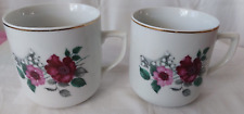 Vintage porzellantasse blumenm gebraucht kaufen  Berlin
