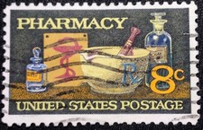 1972 pharmacy stamp for sale  Spring