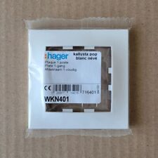Hager wkn401 plaque d'occasion  Cerisy-la-Salle
